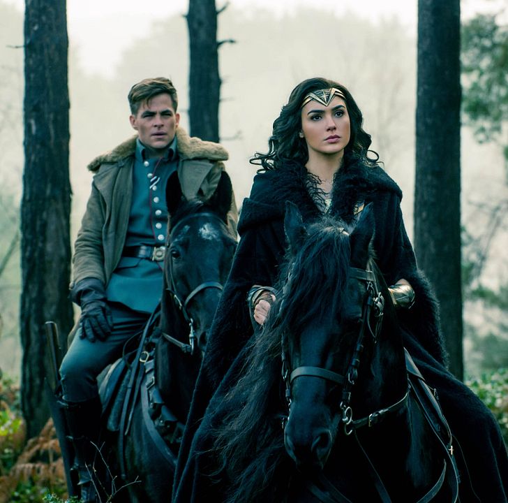 Wonder Woman : Fotoğraf Gal Gadot, Chris Pine