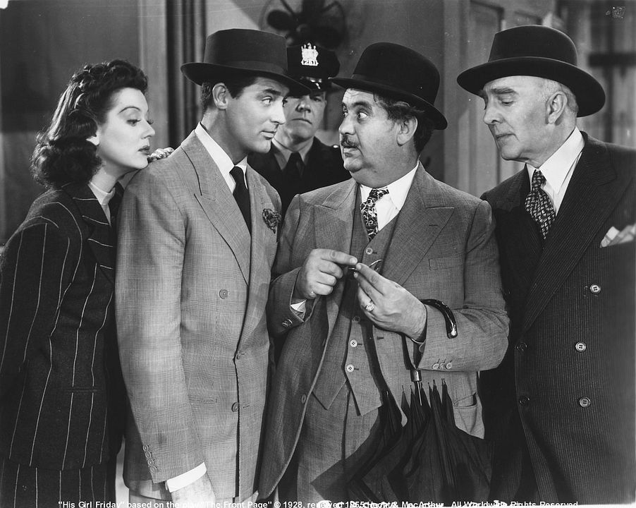 Cuma Kızı : Fotoğraf Cary Grant, Rosalind Russell