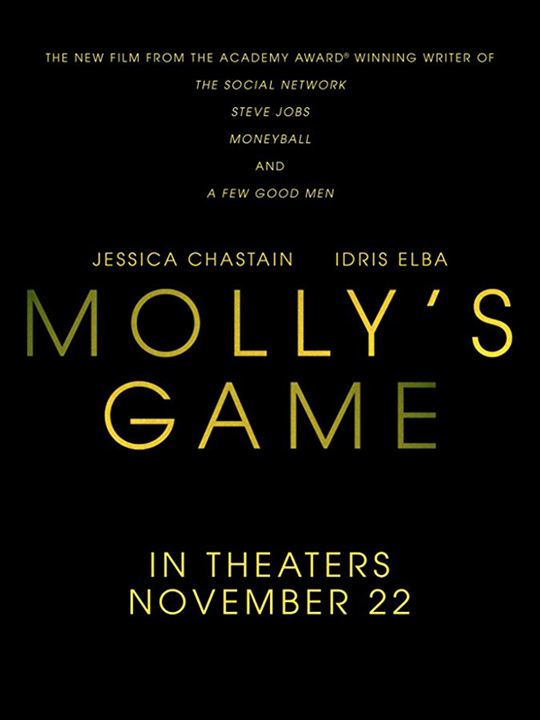 Molly's Game : Afiş