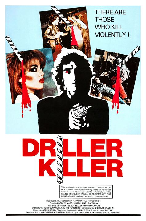The Driller Killer : Afiş