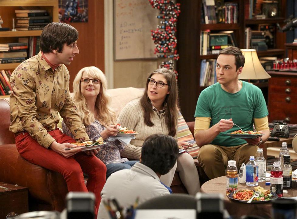 The Big Bang Theory : Fotoğraf Mayim Bialik, Jim Parsons, Melissa Rauch, Simon Helberg