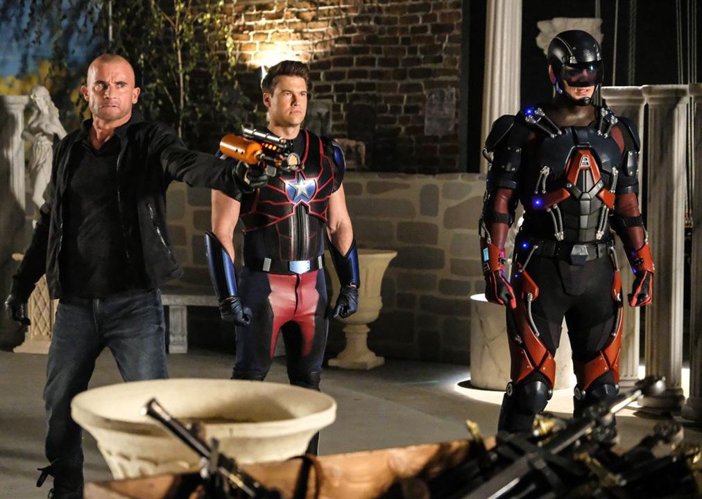 DC's Legends of Tomorrow : Fotoğraf Dominic Purcell, Nick Zano, Brandon Routh