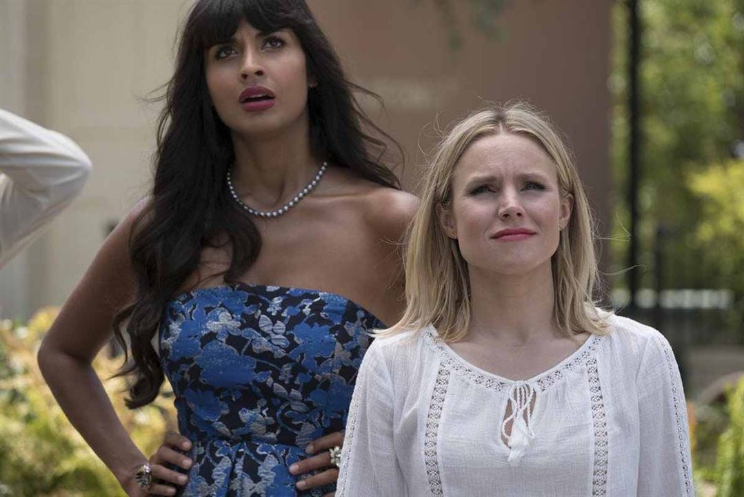 The Good Place : Fotoğraf Jameela Jamil, Kristen Bell