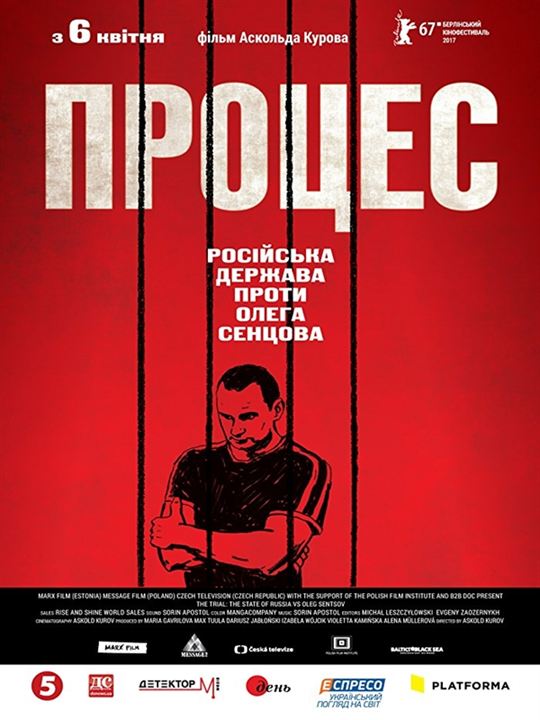 Dava: Rusya Devleti Oleg Sentsov'a Karşı : Afiş