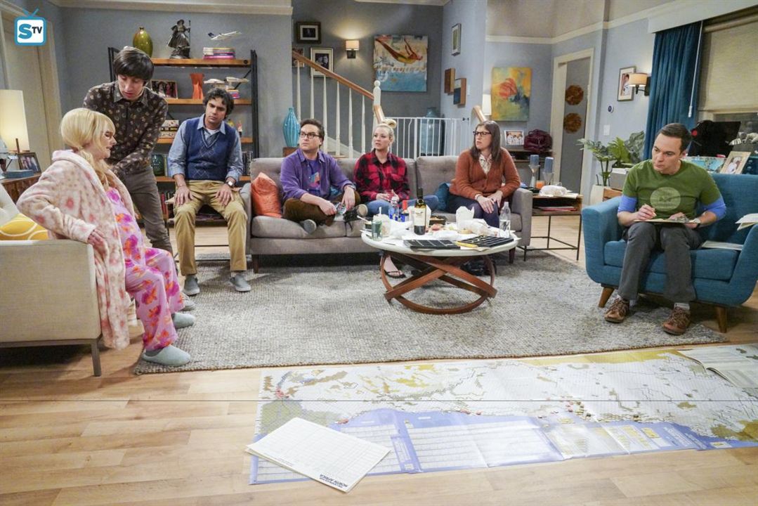 The Big Bang Theory : Fotoğraf Johnny Galecki, Mayim Bialik, Kaley Cuoco, Jim Parsons, Kunal Nayyar, Melissa Rauch, Simon Helberg