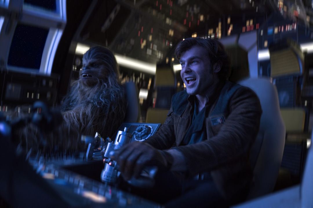 Han Solo: Bir Star Wars Hikayesi : Fotoğraf Alden Ehrenreich, Joonas Suotamo