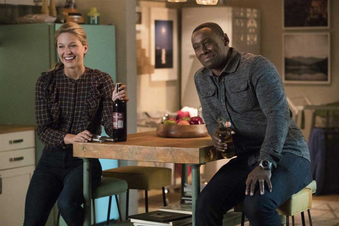 Fotoğraf David Harewood, Melissa Benoist