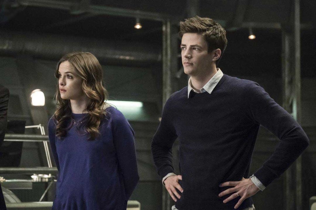 The Flash (2014) : Fotoğraf Danielle Panabaker, Grant Gustin