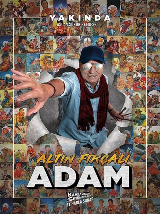 Altın Fırçalı Adam : Afiş