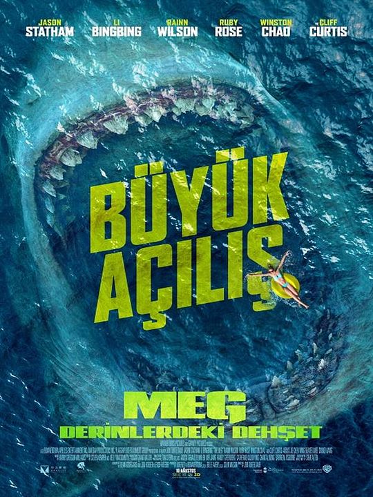 Meg: Derinlerdeki Dehşet : Afiş