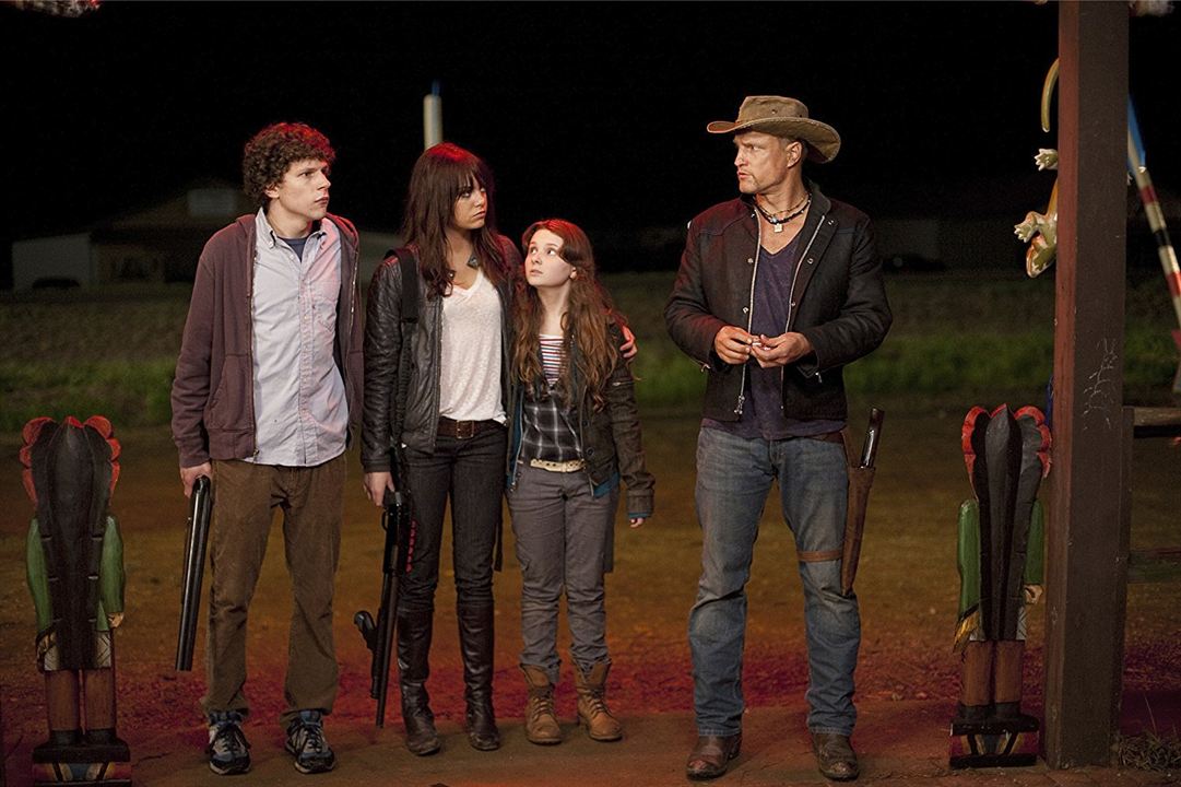 Zombieland : Fotoğraf Jesse Eisenberg, Emma Stone, Ruben Fleischer, Woody Harrelson, Abigail Breslin