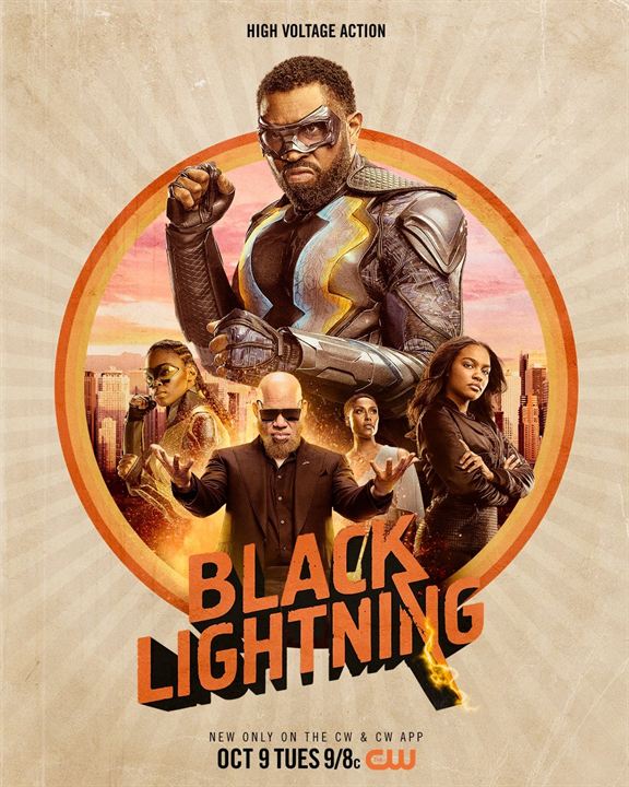 Black Lightning : Afiş
