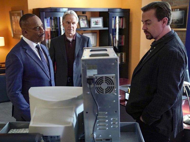 Fotoğraf Sean Murray, Mark Harmon