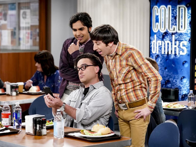 The Big Bang Theory : Fotoğraf Kunal Nayyar, Johnny Galecki, Simon Helberg