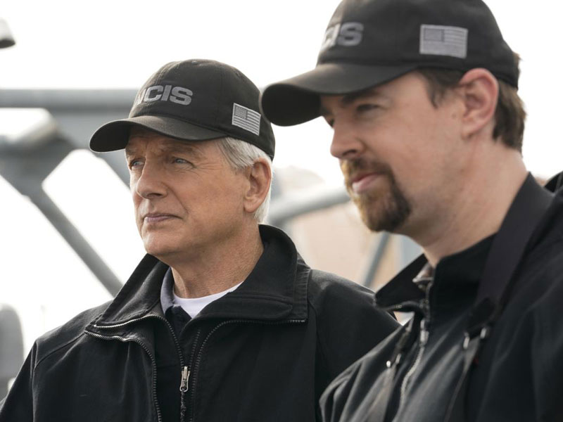 Fotoğraf Sean Murray, Mark Harmon