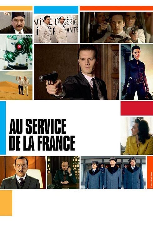 Au service de la France : Afiş
