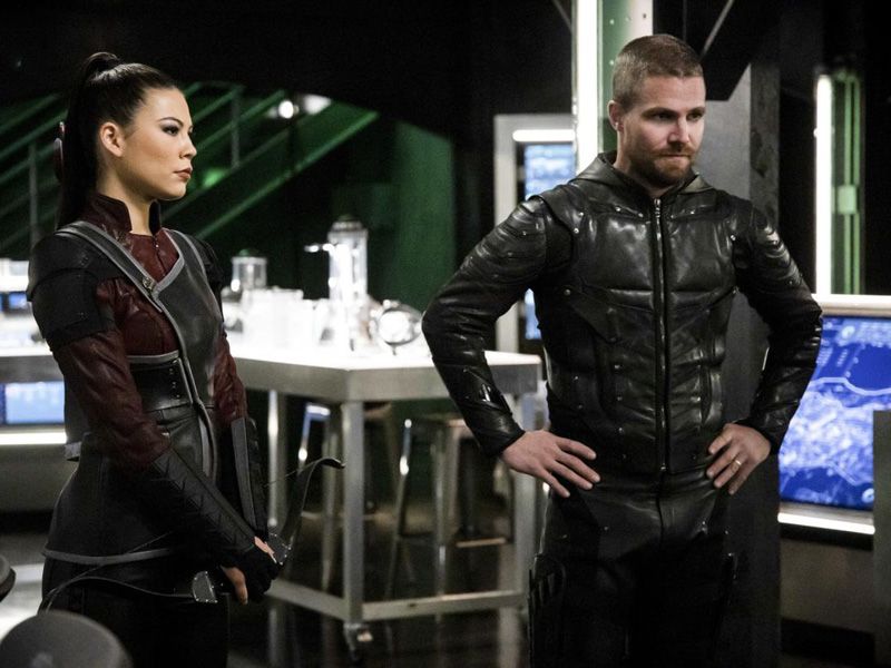 Fotoğraf Stephen Amell, Sea Shimooka