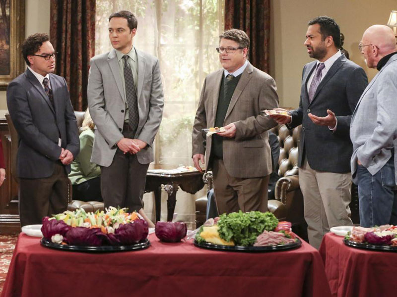 The Big Bang Theory : Fotoğraf Kal Penn, Johnny Galecki, Kip Thorne, Sean Astin, Jim Parsons