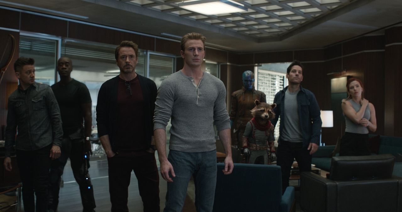 Avengers: Endgame: Chris Evans, Robert Downey Jr., Paul Rudd, Don Cheadle, Karen Gillan, Scarlett Johansson, Jeremy Renner
