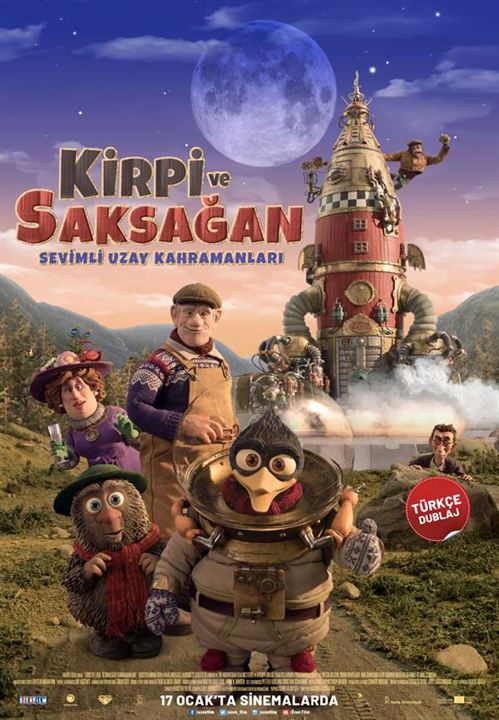 Kirpi ve Saksağan: Sevimli Uzay Kahramanları : Afiş