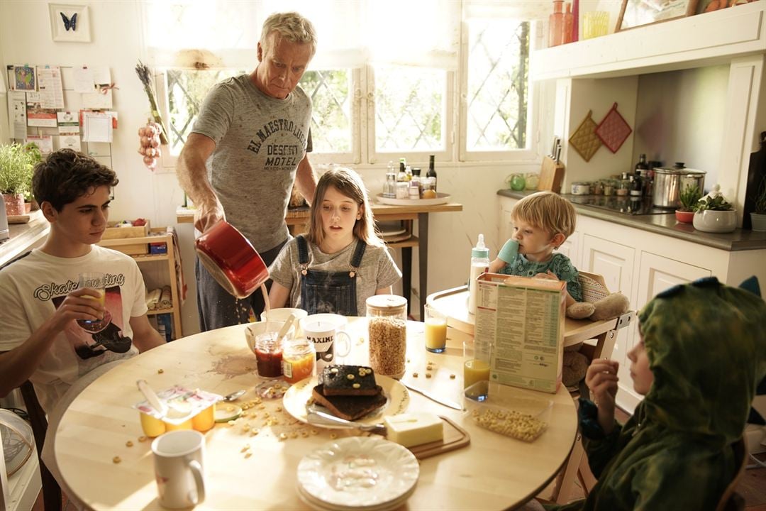 10 jours sans maman : Fotoğraf Franck Dubosc, Violette Guillon, Evan Paturel