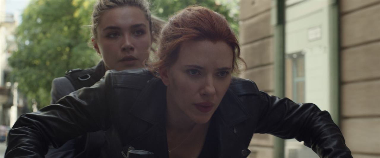 Black Widow : Fotoğraf Florence Pugh, Scarlett Johansson