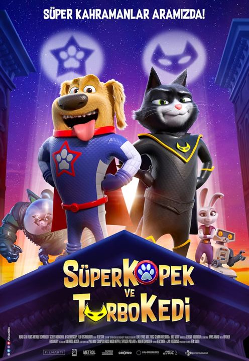 Süper Köpek ve Turbo Kedi : Afiş