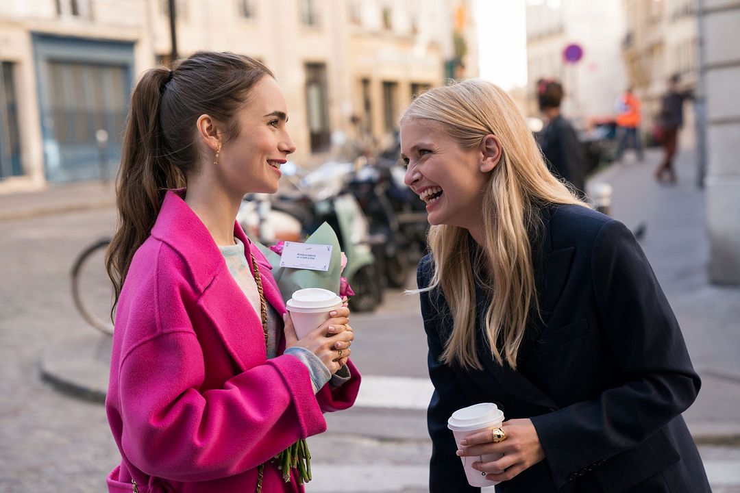 Fotoğraf Camille Razat, Lily Collins