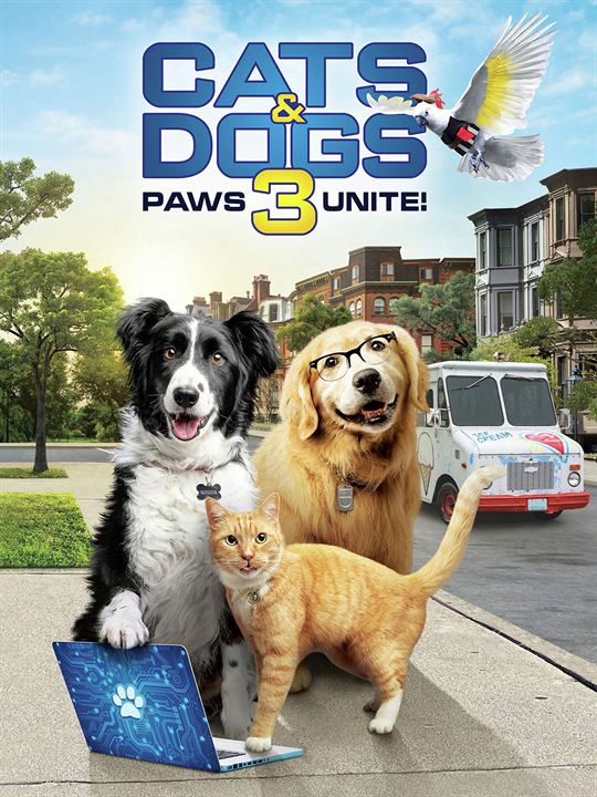 Cats & Dogs 3: Paws Unite : Afiş