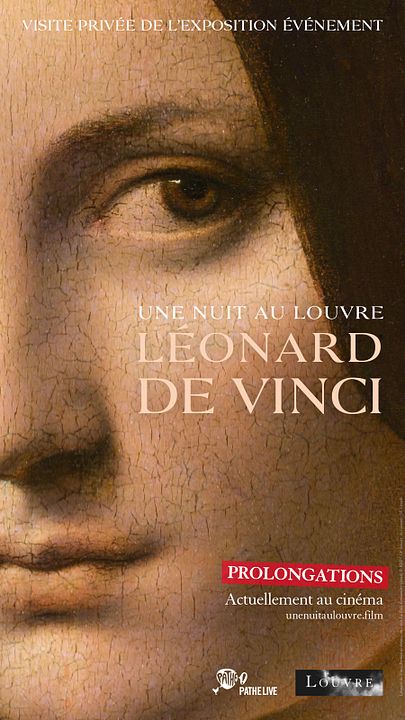 Louvre Müzesi'nde Bir Gece: Leonardo da Vinci : Afiş