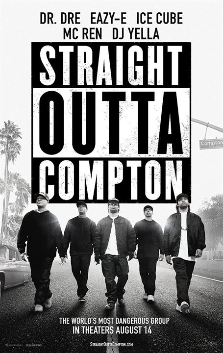 Straight Outta Compton : Afiş