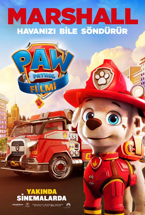 Paw Patrol Filmi : Afiş