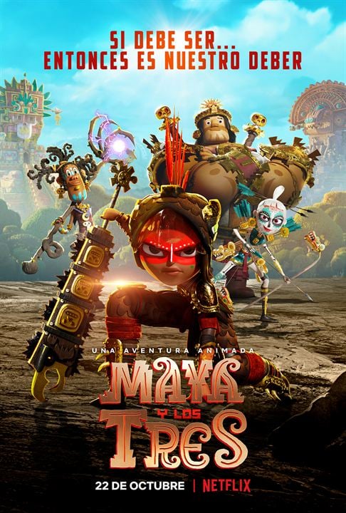 Maya ve Üç Savaşçı : Afiş