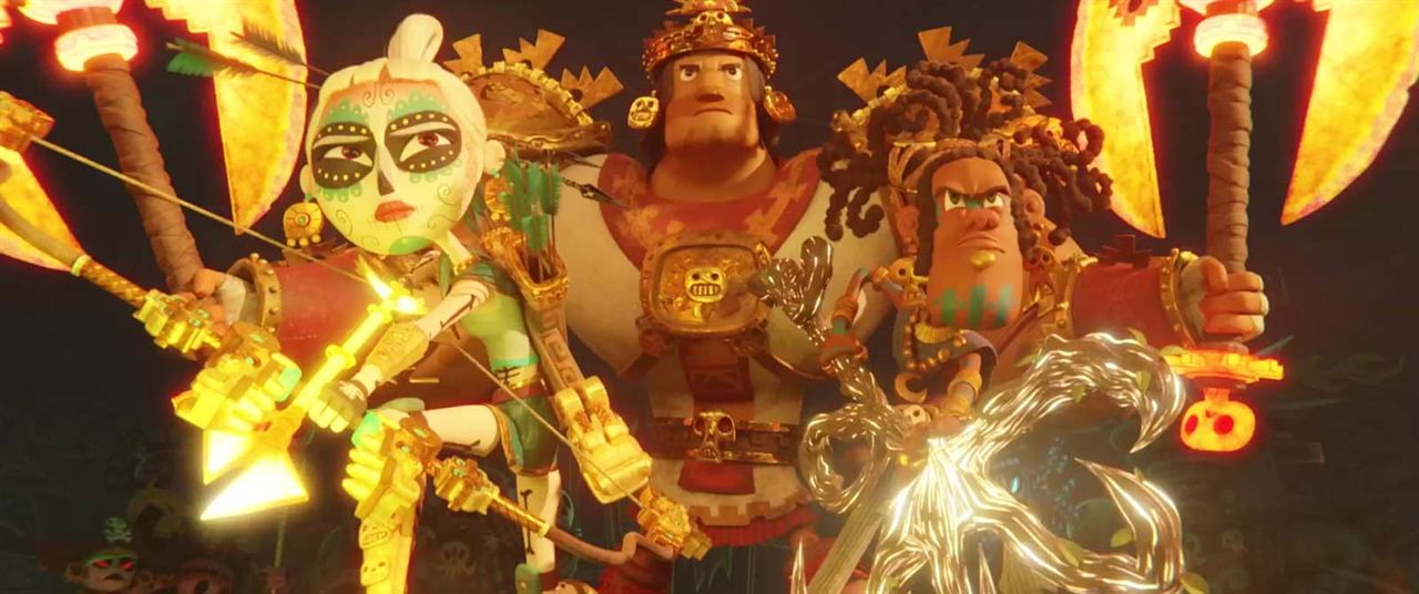 Maya ve Üç Savaşçı : Fotoğraf