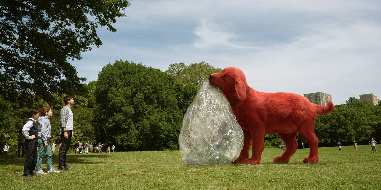 Clifford Büyük Kırmızı Köpek : Fotoğraf