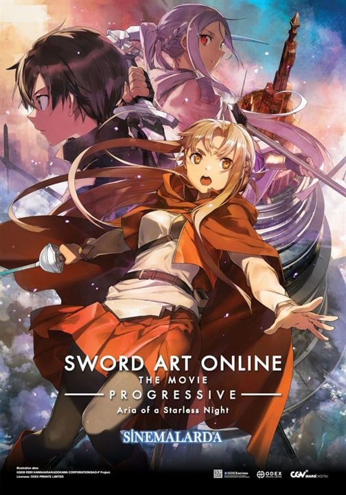 Gekijouban Sword Art Online: Progressive - Hoshinaki Yoru no Aria : Afiş