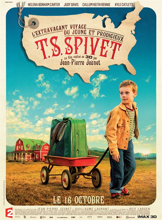 The Young and Prodigious T.S. Spivet : Afiş