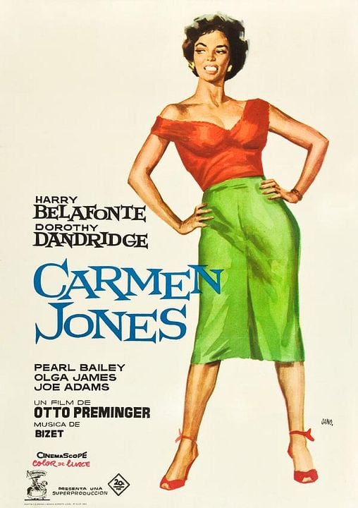 Carmen Jones : Afiş