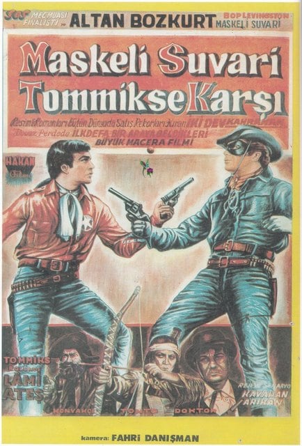 Maskeli Süvari Tom Miks'e Karşı : Afiş