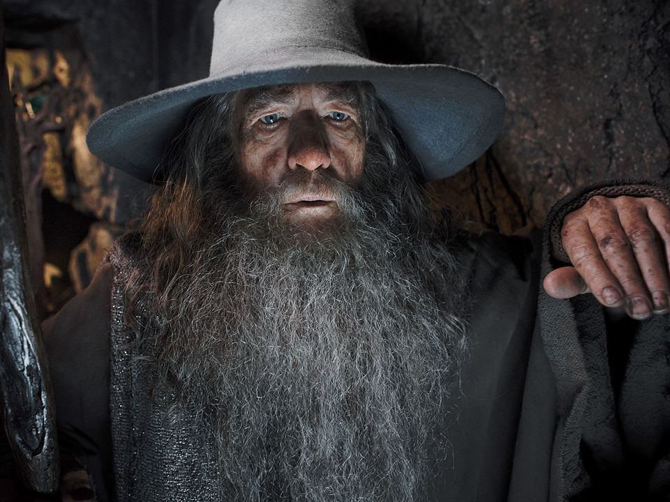 Hobbit: Smaug'un Çorak Toprakları : Fotoğraf Ian McKellen