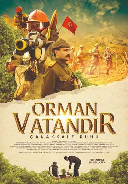 Orman Vatandır - Çanakkale Ruhu : Afiş