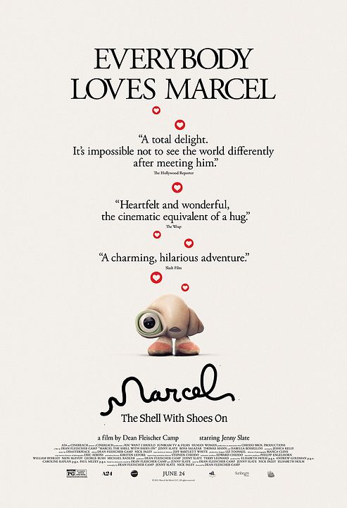 Marcel The Shell With Shoes On : Afiş