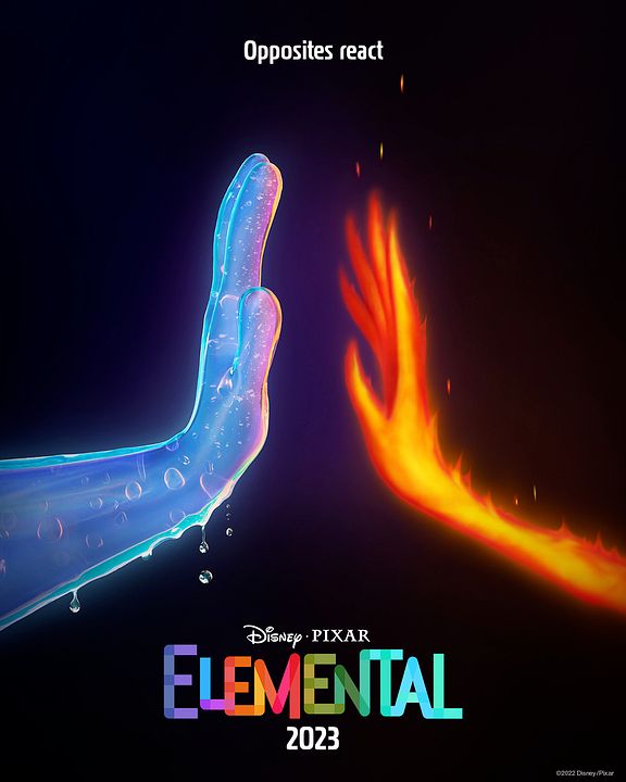 Elemental: Doğanın Güçleri : Afiş