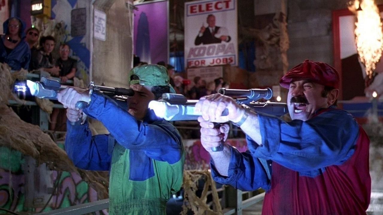 Süper Mario Kardeşler : Fotoğraf John Leguizamo, Bob Hoskins