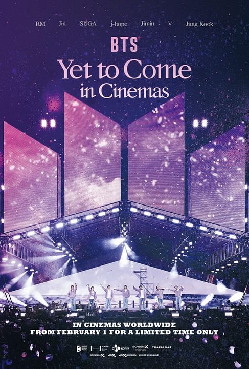 BTS : Yet To Come in Cinemas : Afiş