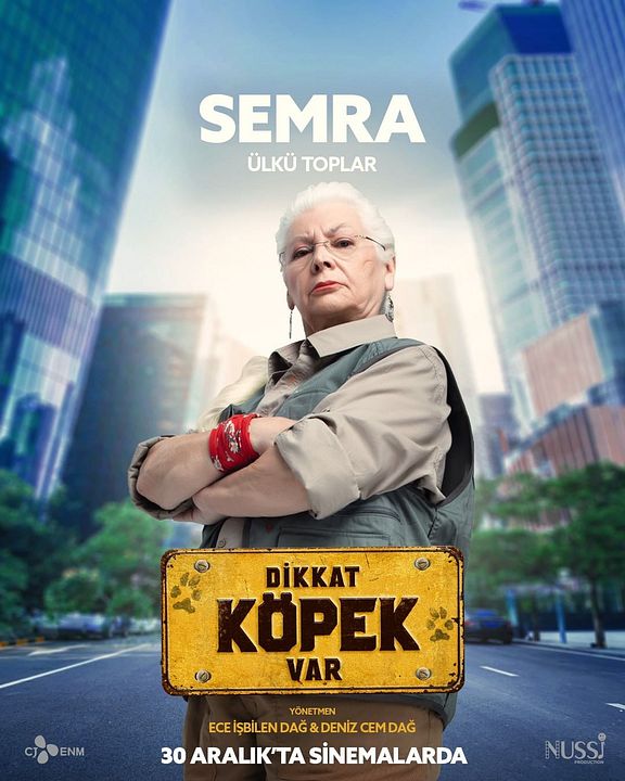 Dikkat Köpek Var : Afiş