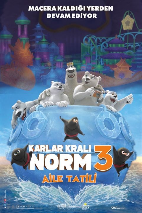 Karlar Kralı Norm 3: Aile Tatili : Afiş