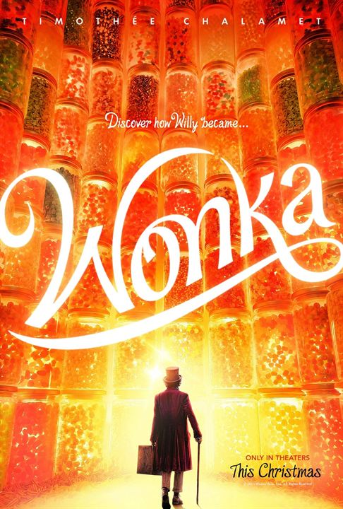 Wonka : Afiş Timothée Chalamet