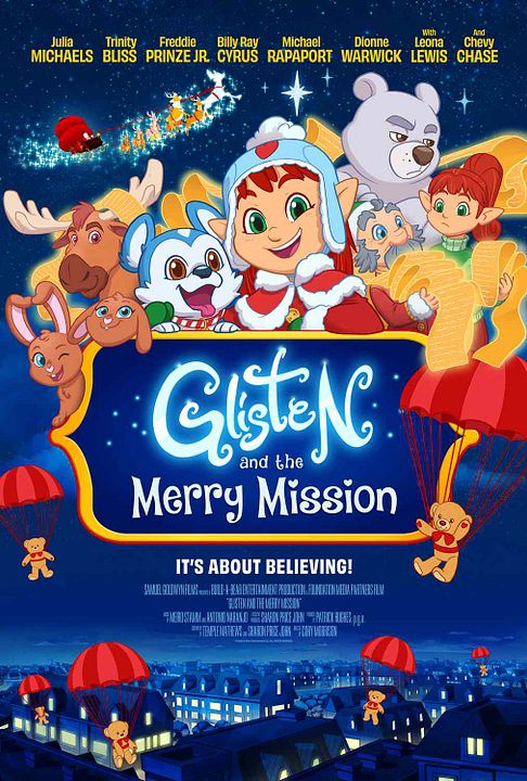 Glisten and the Merry Mission : Afiş