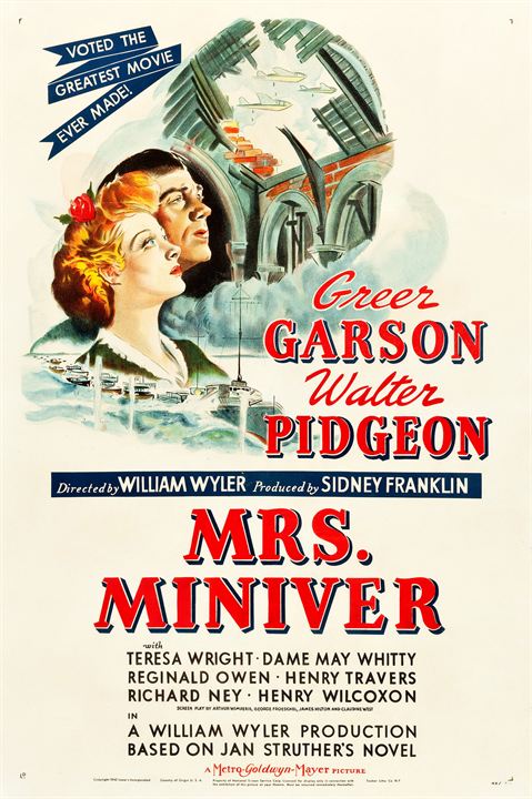 Mrs. Miniver : Afiş